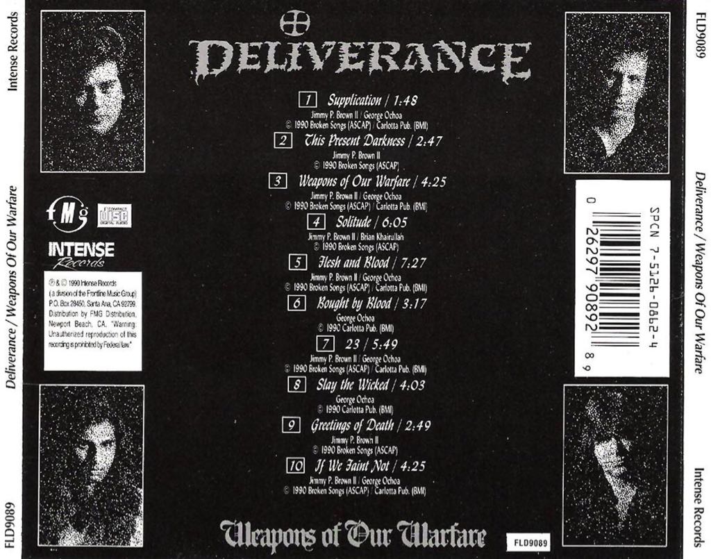 Weapons Of Our Warfare - Deliverance (43) music collectible - Main Image 2