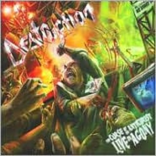 The Curse of the Antichrist: Live in Agony - Destruction (CD) music collectible [Barcode 884860007825] - Main Image 1
