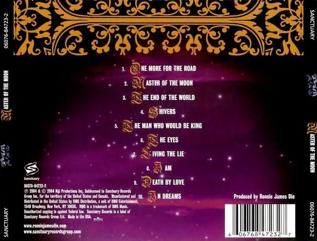 Master Of The Moon - Dio (12” - 46:07) music collectible [Barcode 693723699127] - Main Image 2