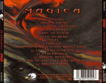 Magica - Dio (CD - 71) music collectible [Barcode 670211502022] - Main Image 2