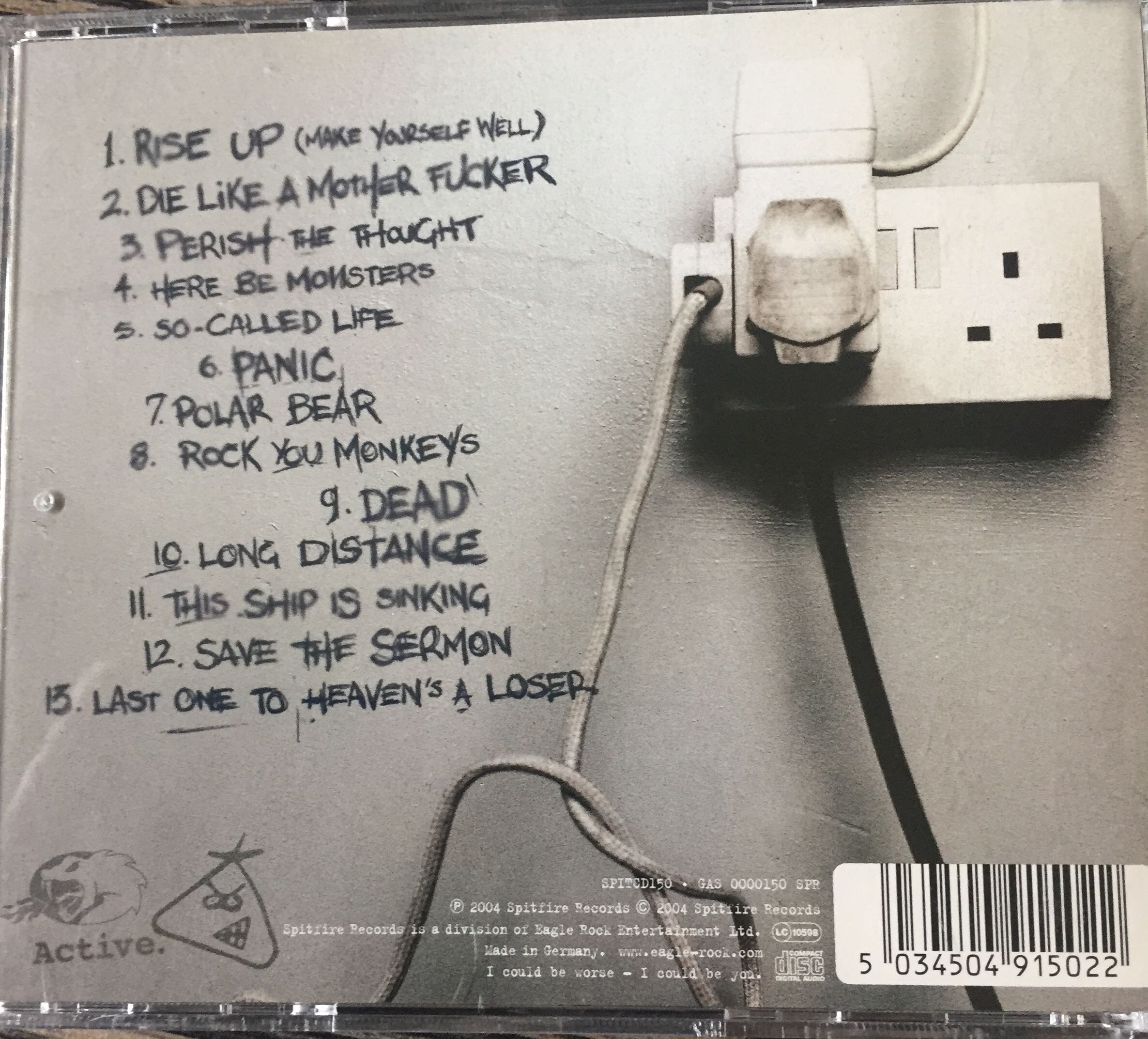 Never Apologise Never Explain - Therapy? (CD) music collectible [Barcode 5036369515065] - Main Image 2