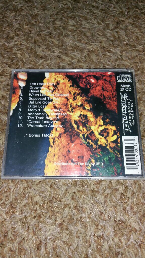 Left Hand Path - Entombed (CD) music collectible [Barcode 745316002125] - Main Image 2