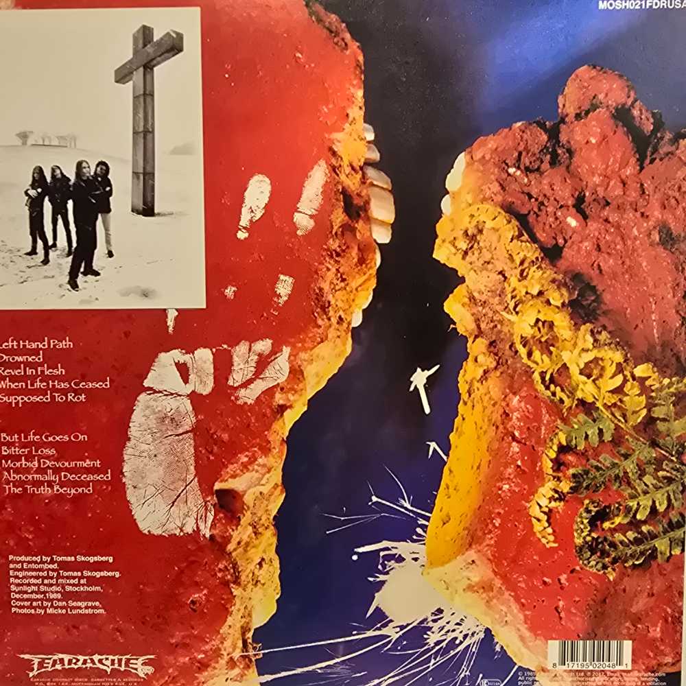 Left Hand Path - Entombed (12”) music collectible [Barcode 817195020481] - Main Image 2