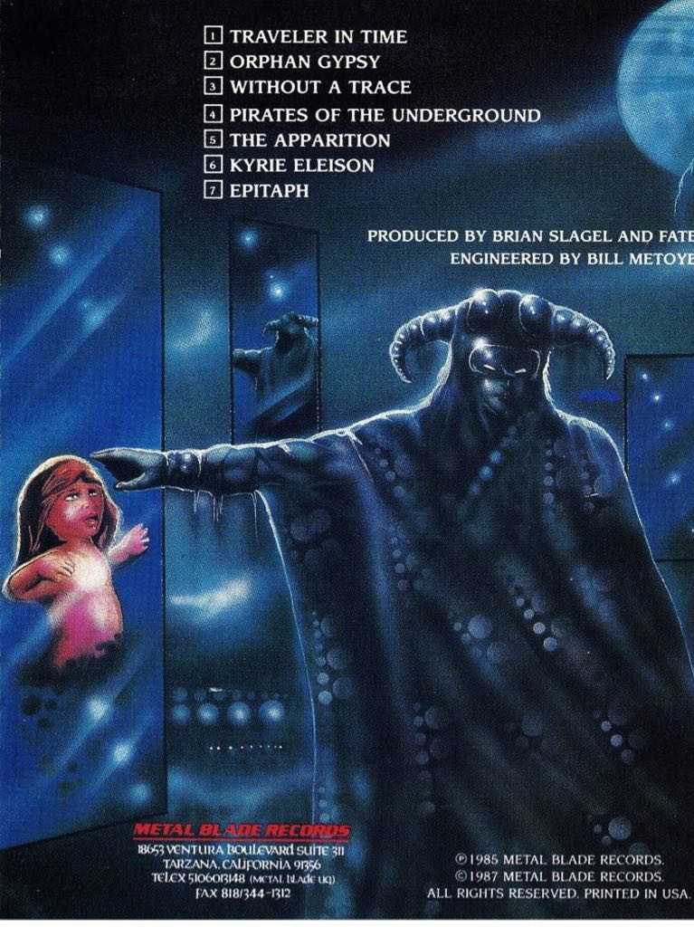 The Spectre Within - Fates Warning (Cassette - 48) music collectible - Main Image 2