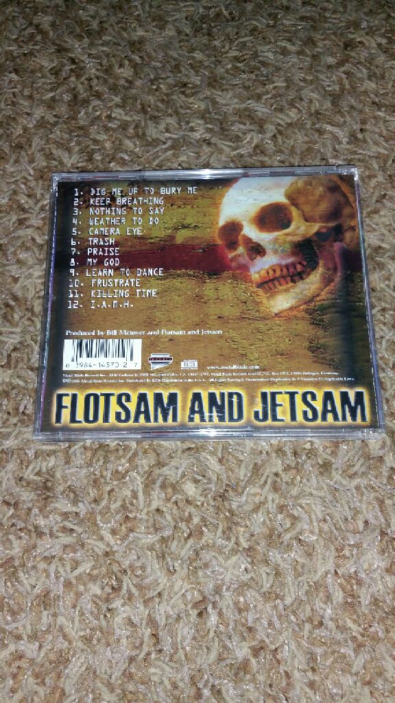 My God - Flotsam And Jetsam (CD - 55) music collectible [Barcode 039841437027] - Main Image 2