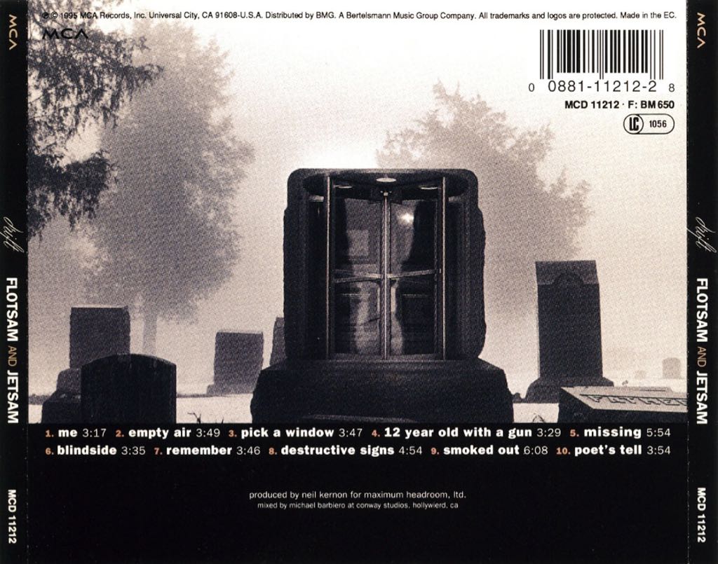 Drift - Flotsam And Jetsam (CD - 43) music collectible [Barcode 008811121228] - Main Image 2