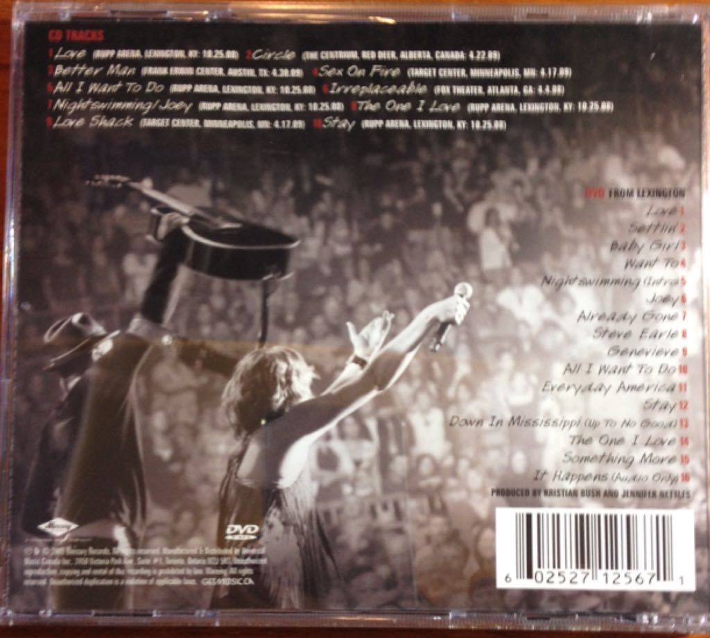 Live On The Inside - Sugarland (CD/DVD) music collectible [Barcode 602527125671] - Main Image 2