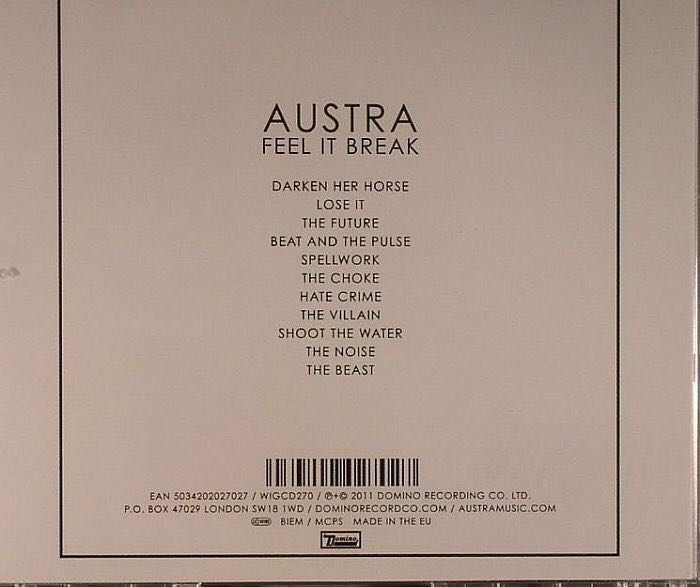 Feel It Break - Austra (12”) music collectible - Main Image 2