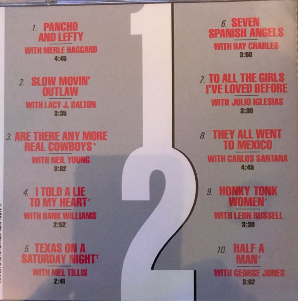 Half Nelson - Willie Nelson (CD) music collectible [Barcode 074643999021] - Main Image 2