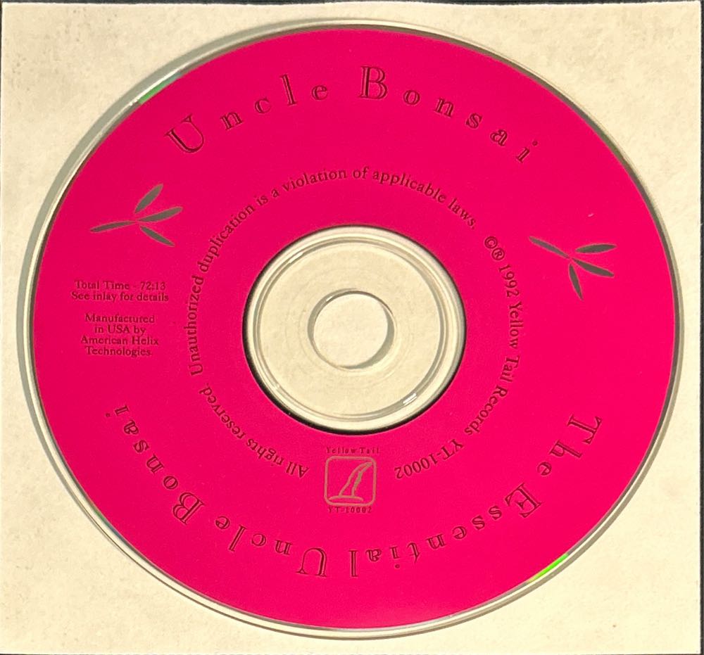 The Inessential Uncle Bonsai - Uncle Bonsai (CD - 72) music collectible [Barcode 753701000229] - Main Image 4