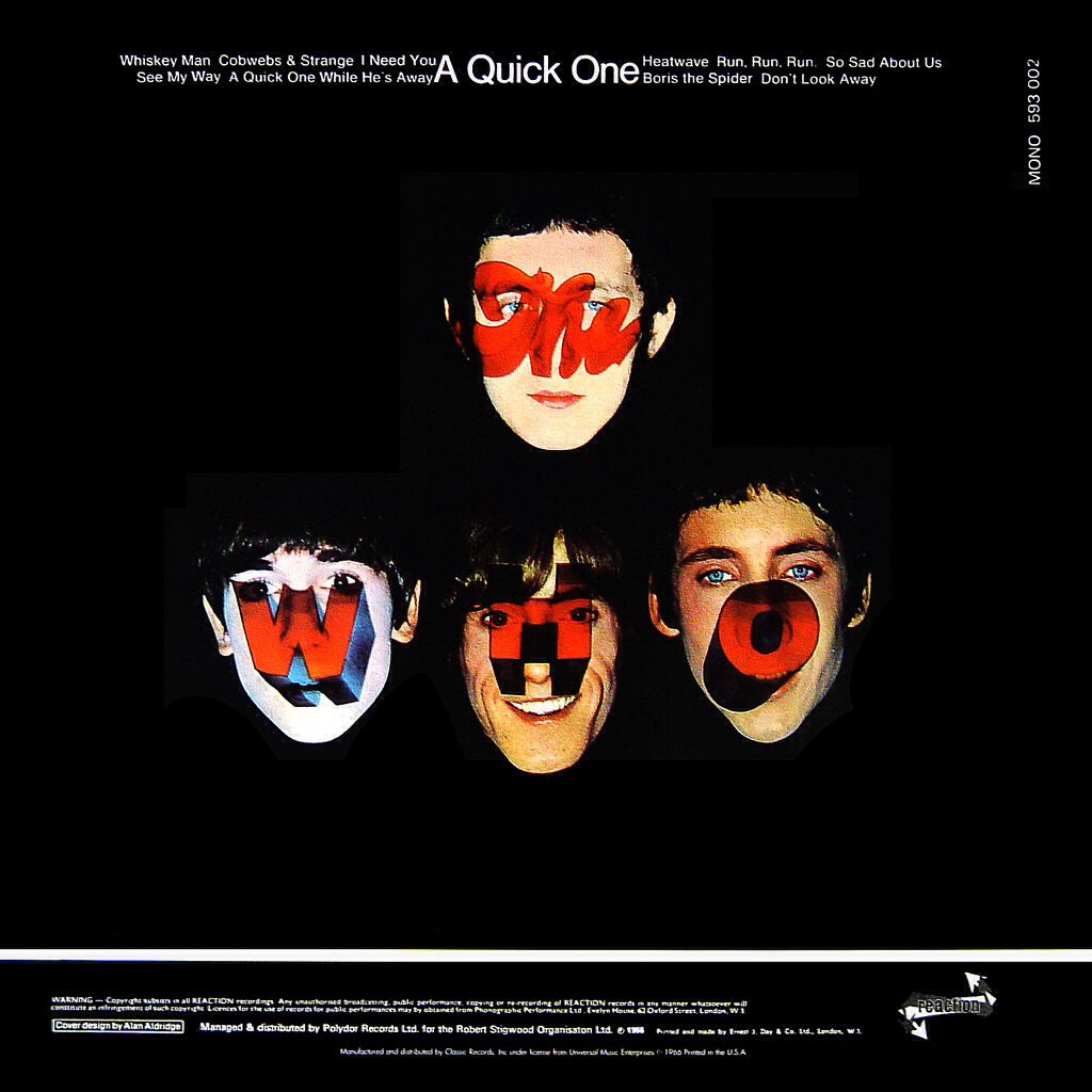 A Quick One - The Who (CD - 50) music collectible [Barcode 008811126728] - Main Image 2