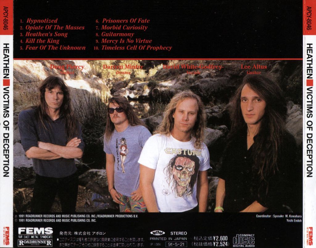 Victims Of Deception - Heathen (CD - 65) music collectible [Barcode 5907785028692] - Main Image 2