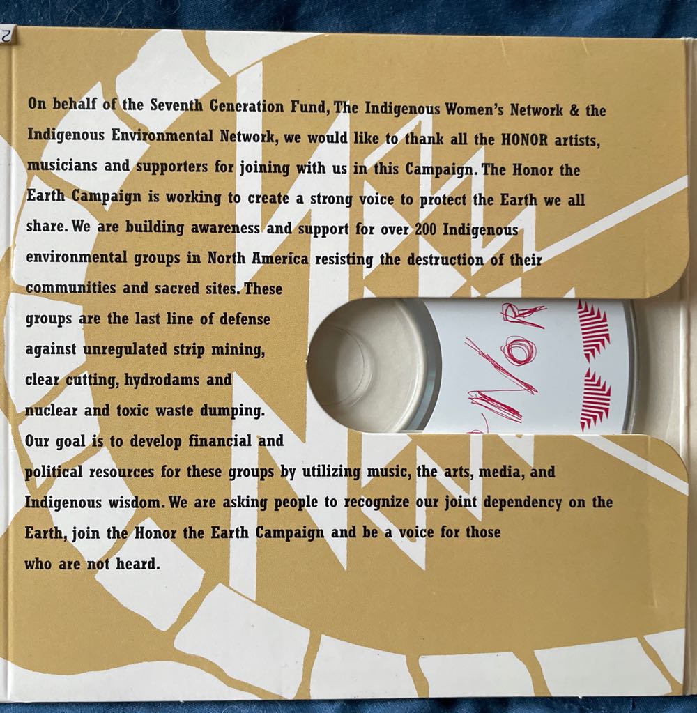 Honor-a Benefit for the Honor - Various Artists (CD) music collectible [Barcode 767691901220] - Main Image 3