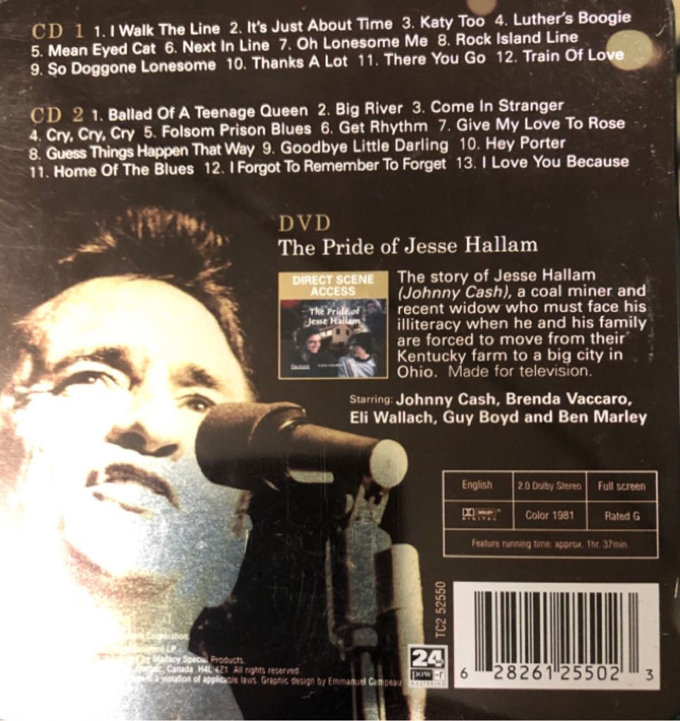 Johnny Cash Collector’s - Box Set (CD) music collectible [Barcode 628261255023] - Main Image 2