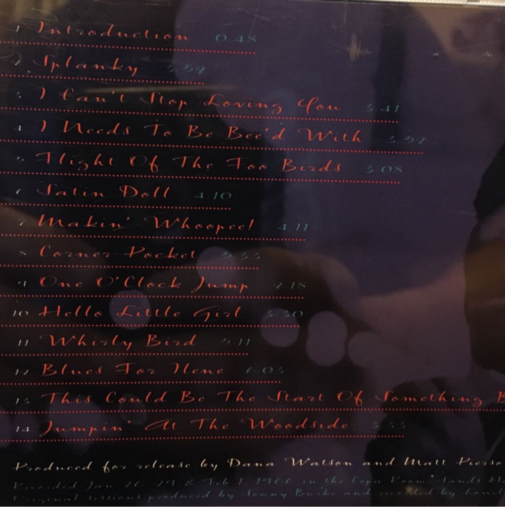 Live at the Sands (before Frank) - Count Basie (CD - 53) music collectible [Barcode 093624594628] - Main Image 2