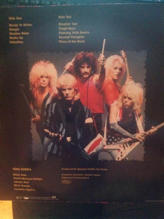 Ready To Strike - King Kobra (12”) music collectible [Barcode 5099924031219] - Main Image 2