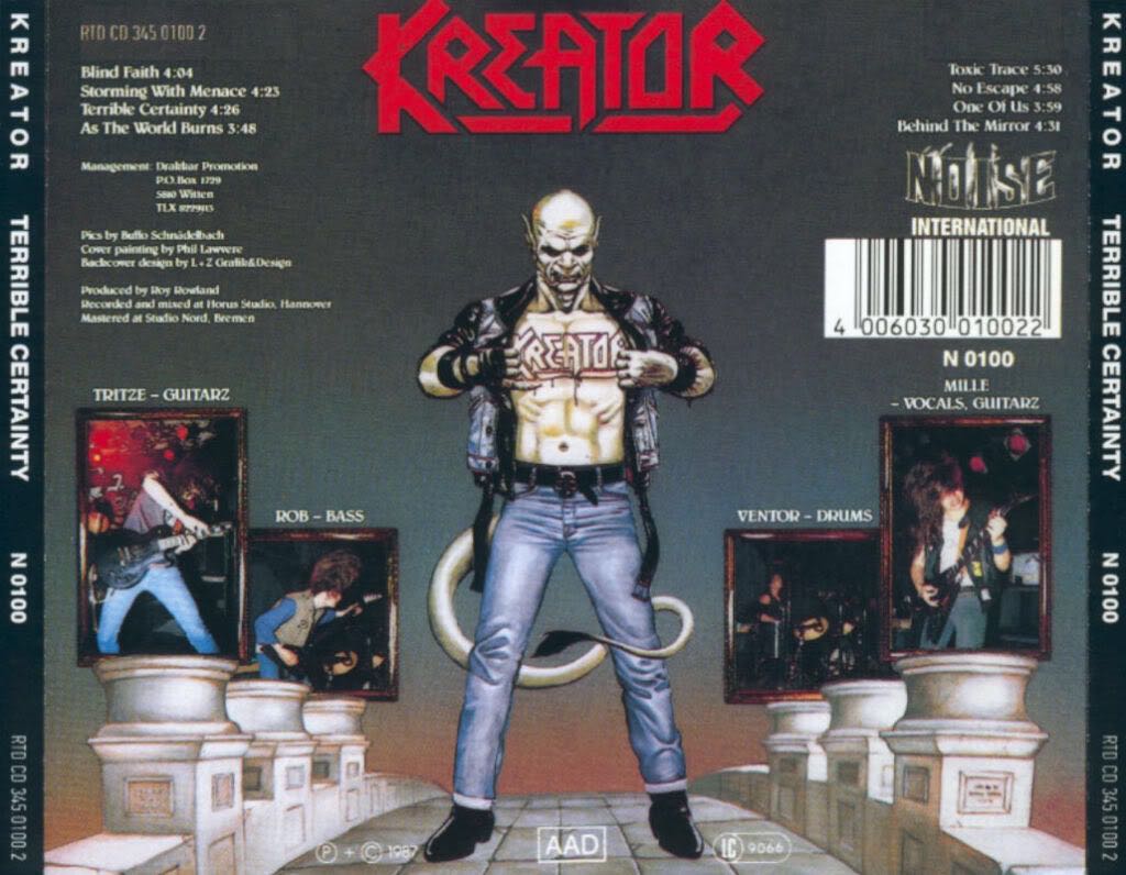 Terrible Certainty - Kreator (12” - 36) music collectible [Barcode 088561821425] - Main Image 2