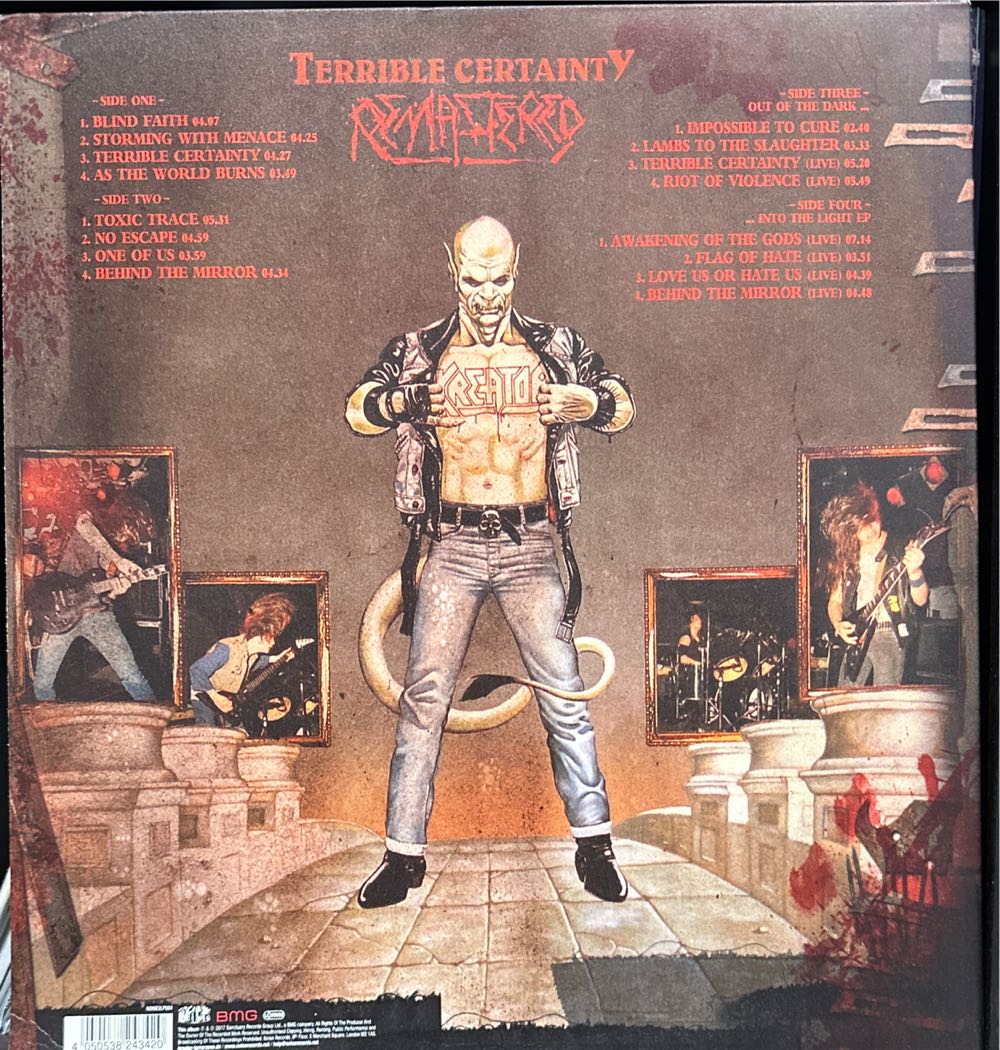 Terrible Certainty - Kreator (12”) music collectible [Barcode 4050538243420] - Main Image 2