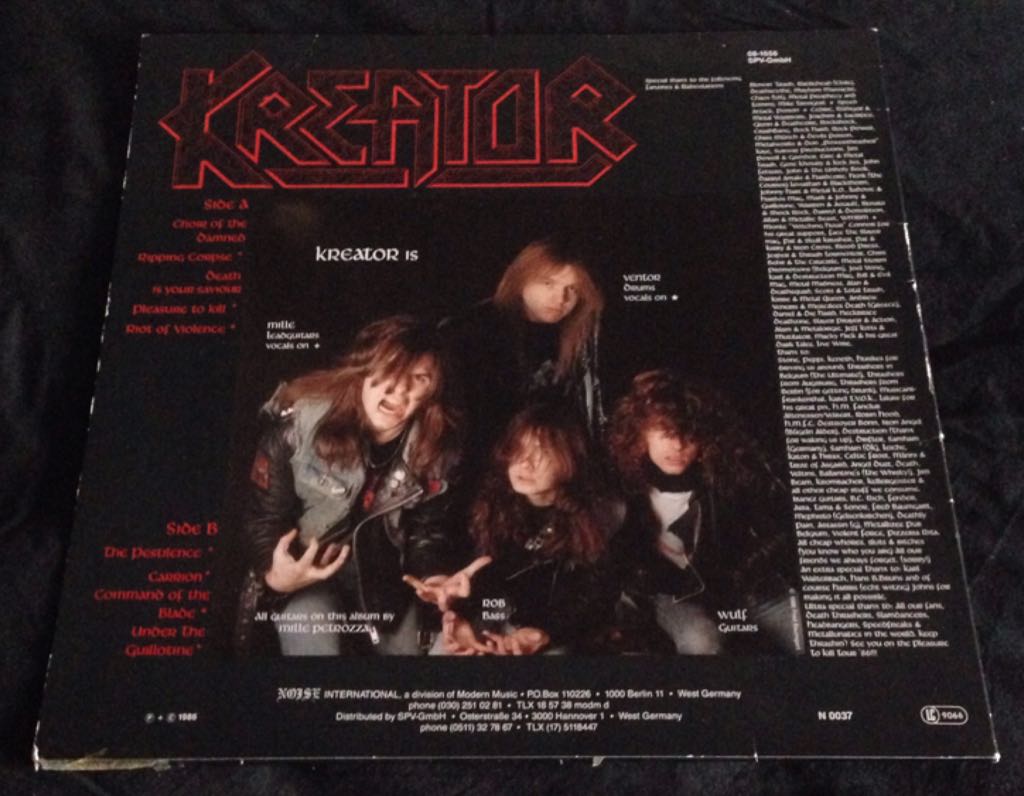 Pleasure To Kill - Kreator (12”) music collectible - Main Image 2