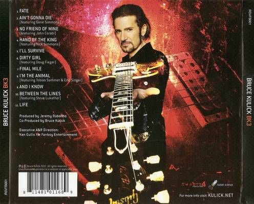 BK3 - Kulick, Bruce (CD - 46) music collectible [Barcode 811481011689] - Main Image 2
