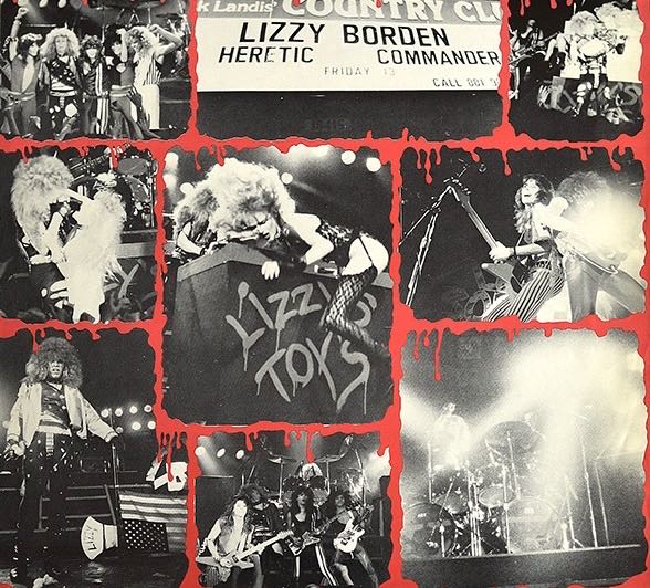 Love You To Pieces - Lizzy Borden (CD) music collectible [Barcode 7898563321617] - Main Image 3