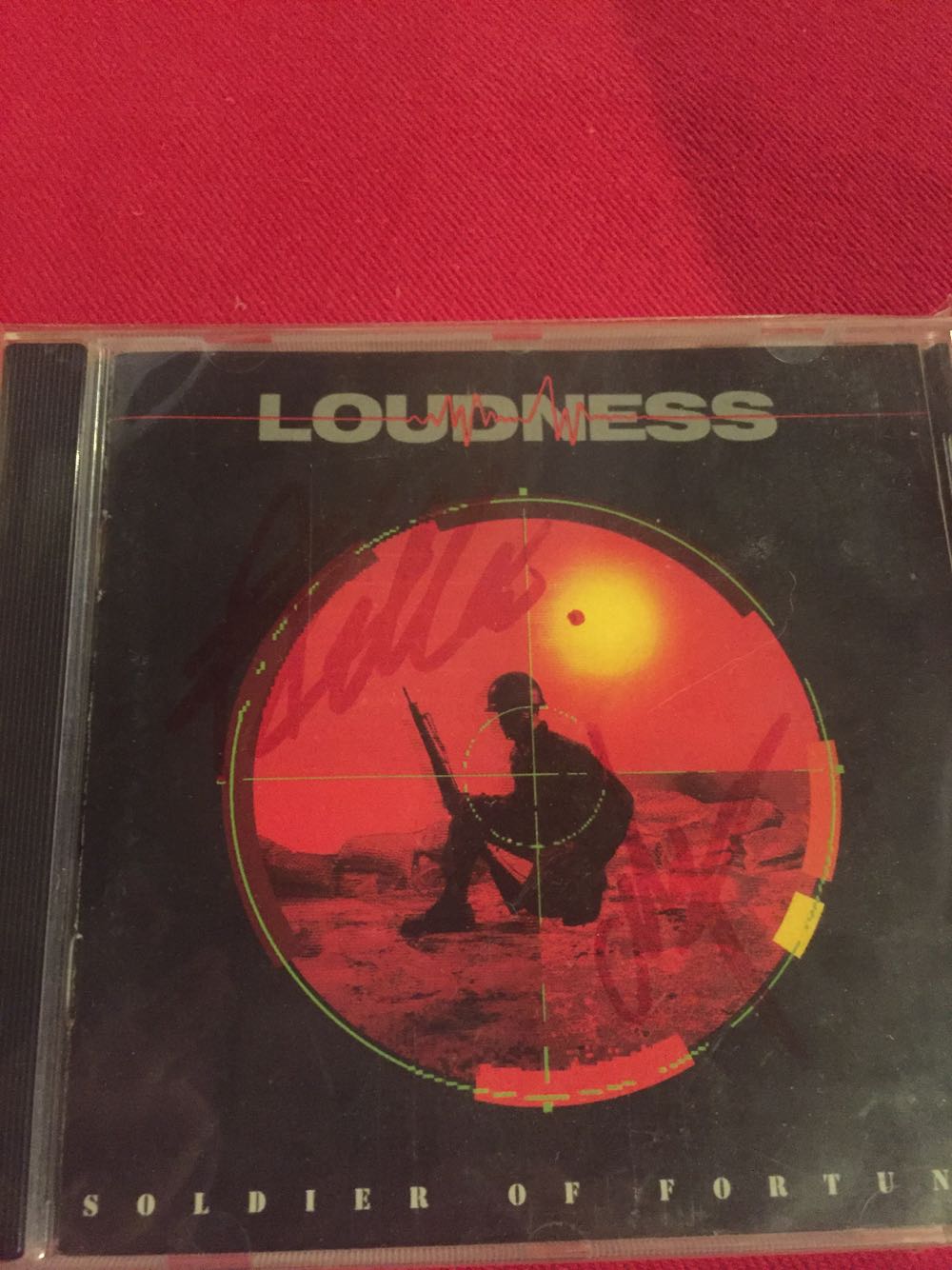Soldier Of Fortune - Loudness (12” - 45) music collectible [Barcode 075679128324] - Main Image 3