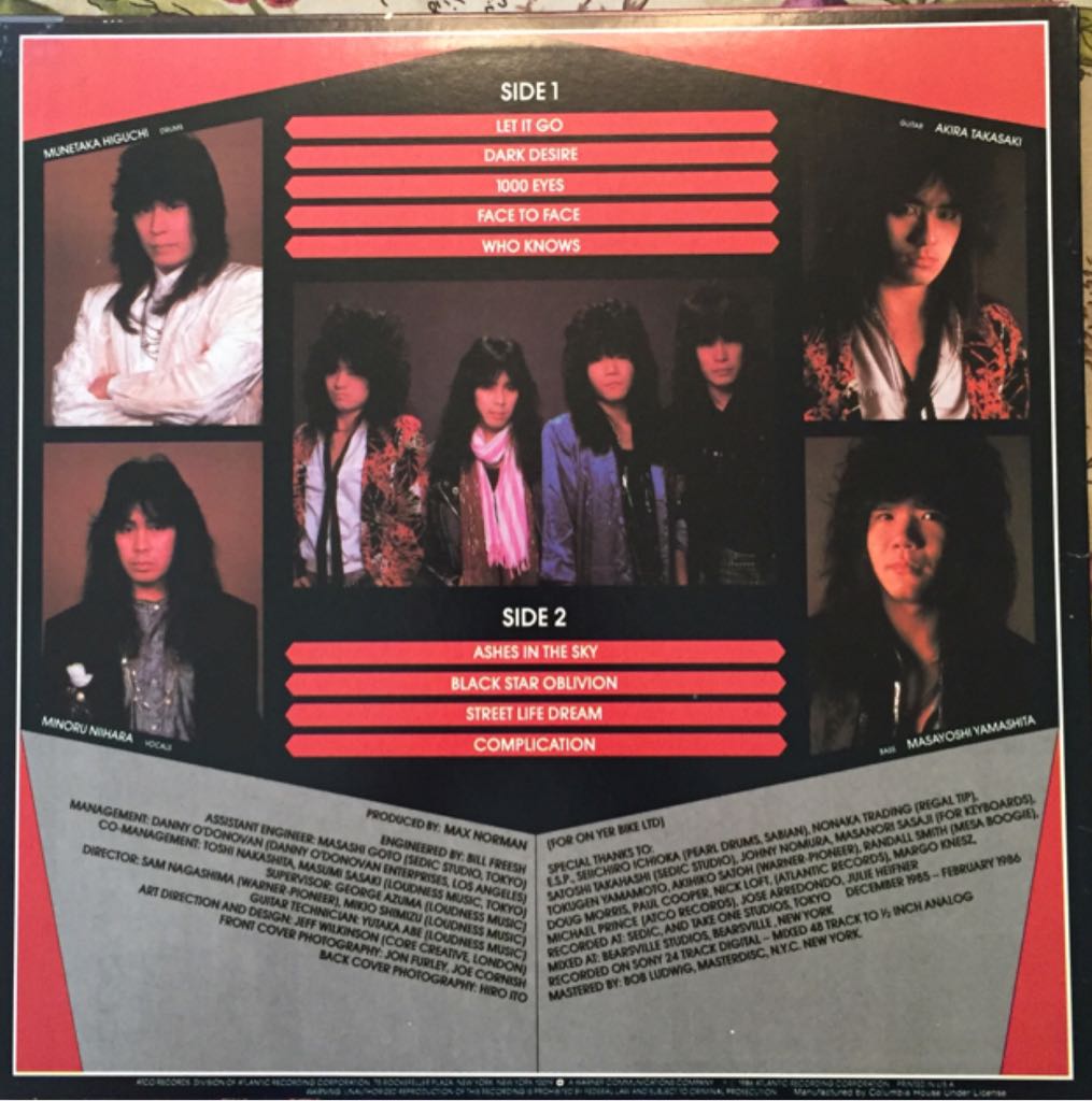 Lightning Strikes - Loudness (12”) music collectible - Main Image 2