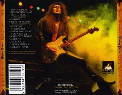 Perpetual Flame - Yngwie Malmsteen (CD - 69) music collectible - Main Image 2