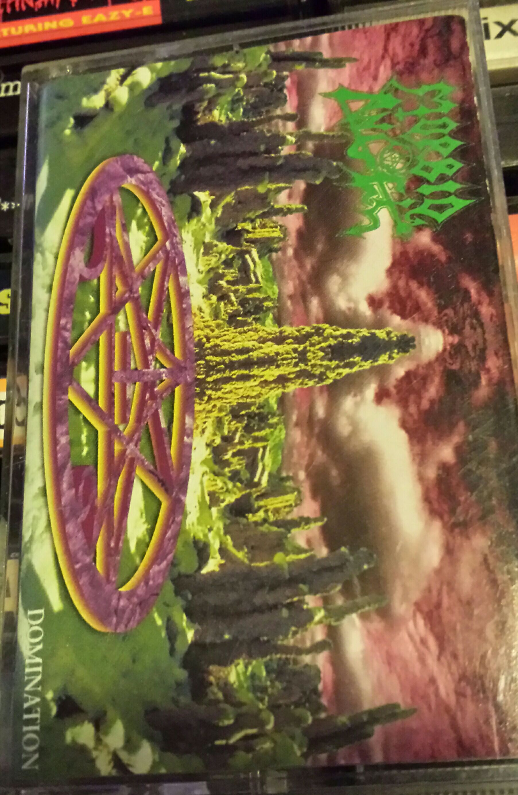Domination - Morbid Angel (Cassette) music collectible [Barcode 075992461245] - Main Image 1