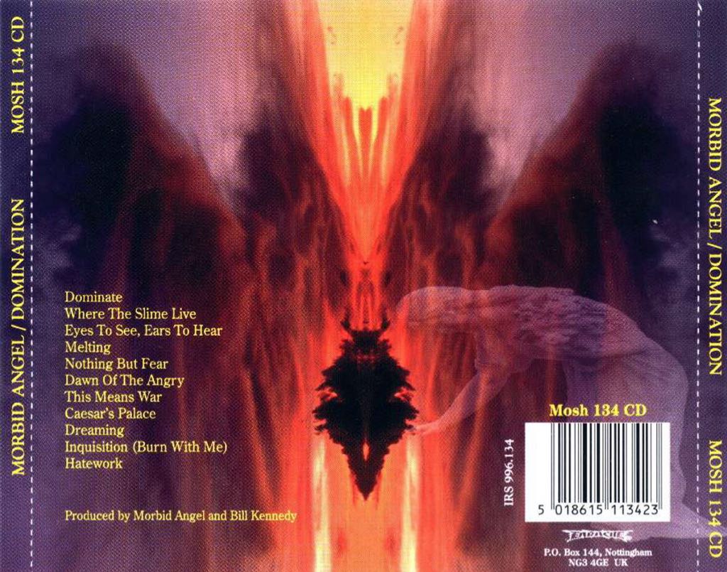 Domination - Morbid Angel (CD - 45) music collectible [Barcode 5018615113423] - Main Image 2