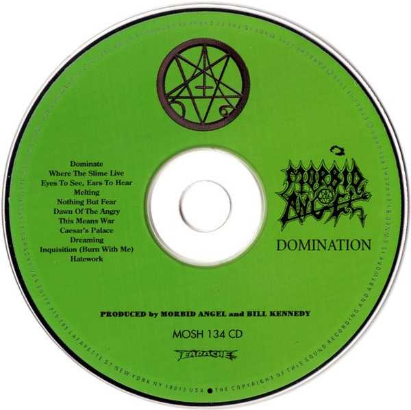 Domination - Morbid Angel (CD - 45) music collectible [Barcode 5018615113423] - Main Image 3