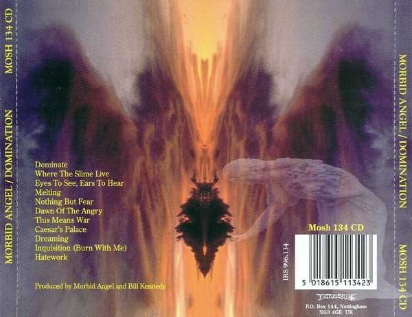 Domination - Morbid Angel (CD - 45) music collectible [Barcode 5018615113423] - Main Image 4