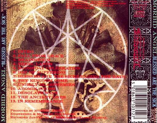 Blessed Are The Sick - Morbid Angel (CD) music collectible [Barcode 3256981466435] - Main Image 2