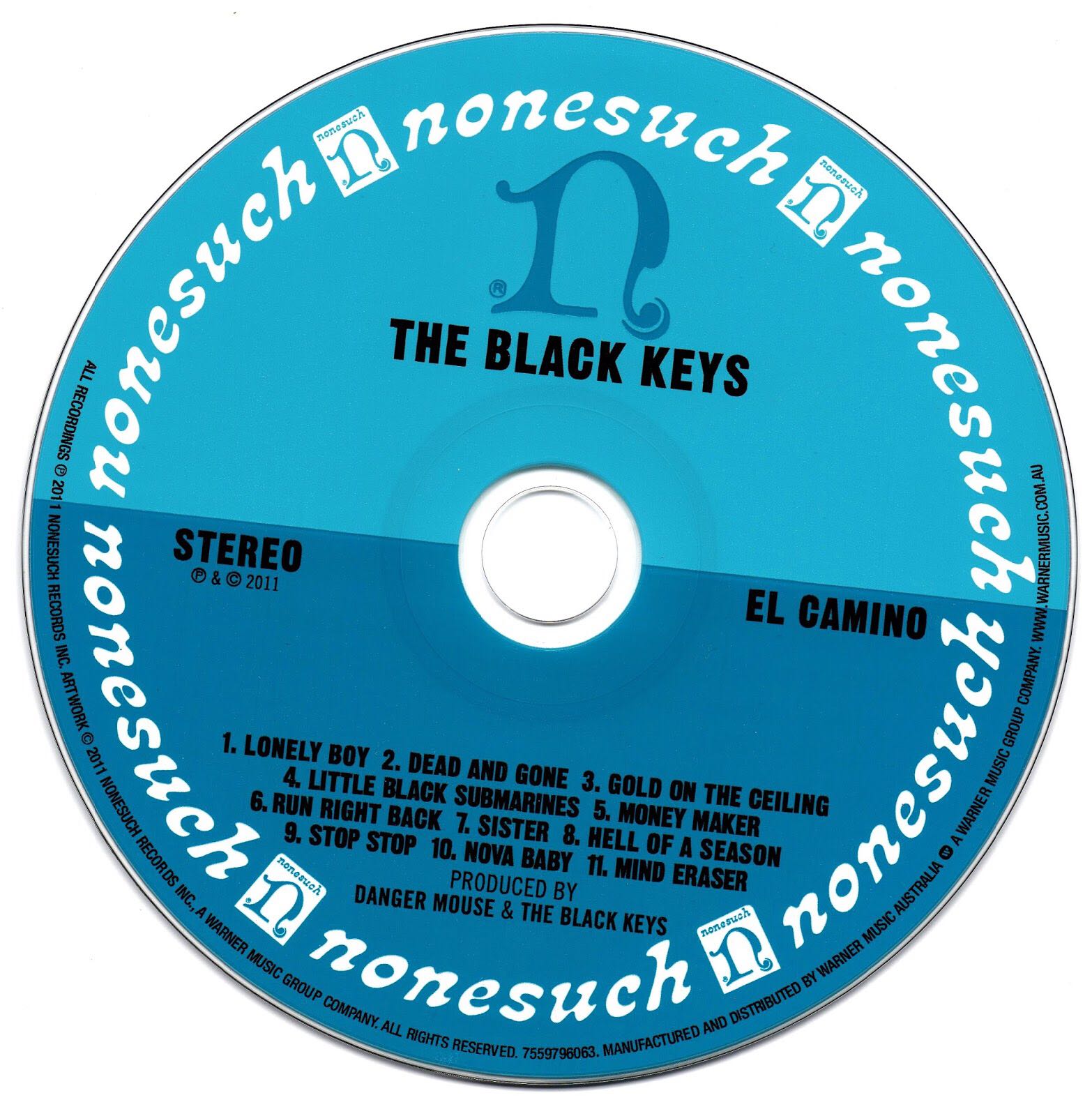 El Camino - Black Keys, The (CD - 38) music collectible [Barcode 075597963311] - Main Image 4