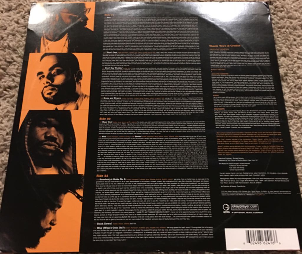 The Tipping Point - Roots, The (12”) music collectible [Barcode 602498624166] - Main Image 2