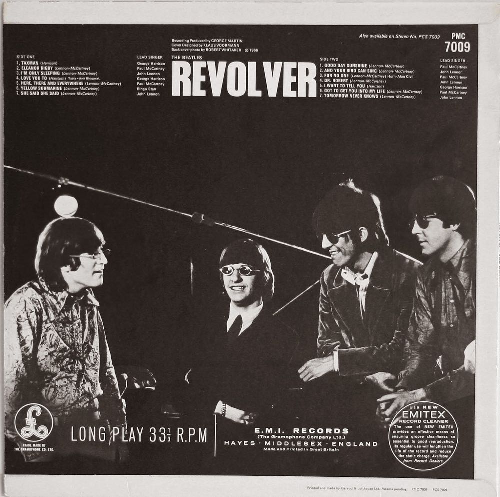 Revolver - The Beatles (12”) music collectible - Main Image 2