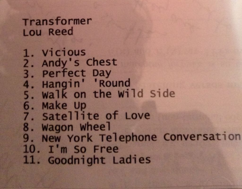 Transformer - Lou Reed (CD) music collectible - Main Image 2