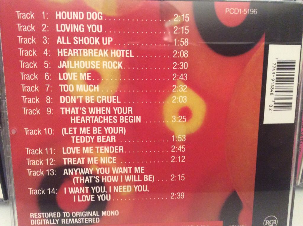 Elvis’ Golden Records - Elvis Presley music collectible [Barcode 777499138483] - Main Image 2