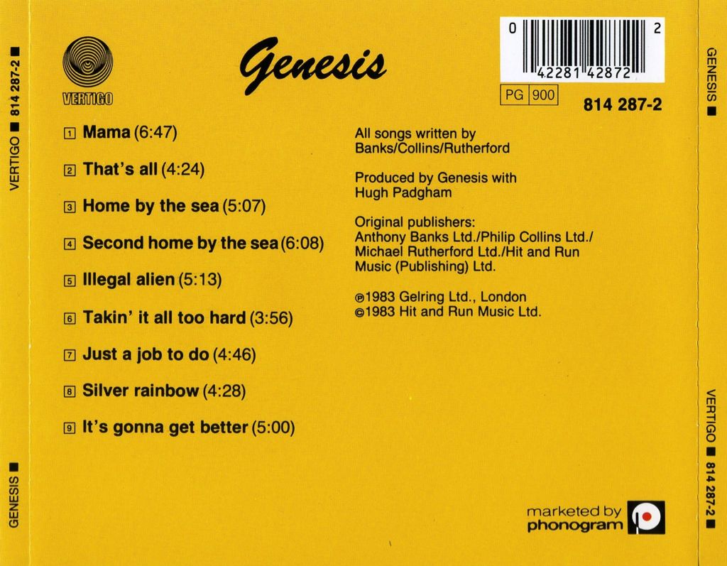 Genesis - Genesis (12”) music collectible - Main Image 2