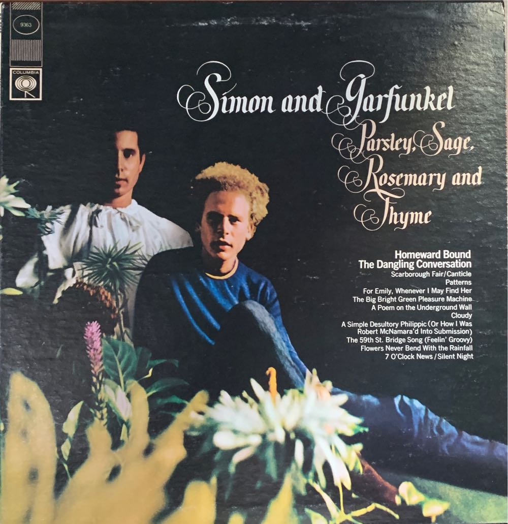 Parsley, Sage, Rosemary and Thyme - Simon And Garfunkel (12” - 29) music collectible - Main Image 3