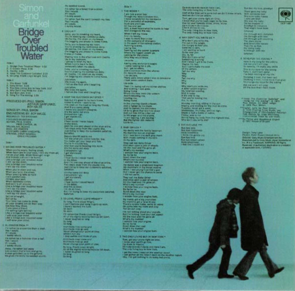 Bridge Over Troubled Water - Simon And Garfunkel (MiniDisc) music collectible [Barcode 074640991417] - Main Image 2