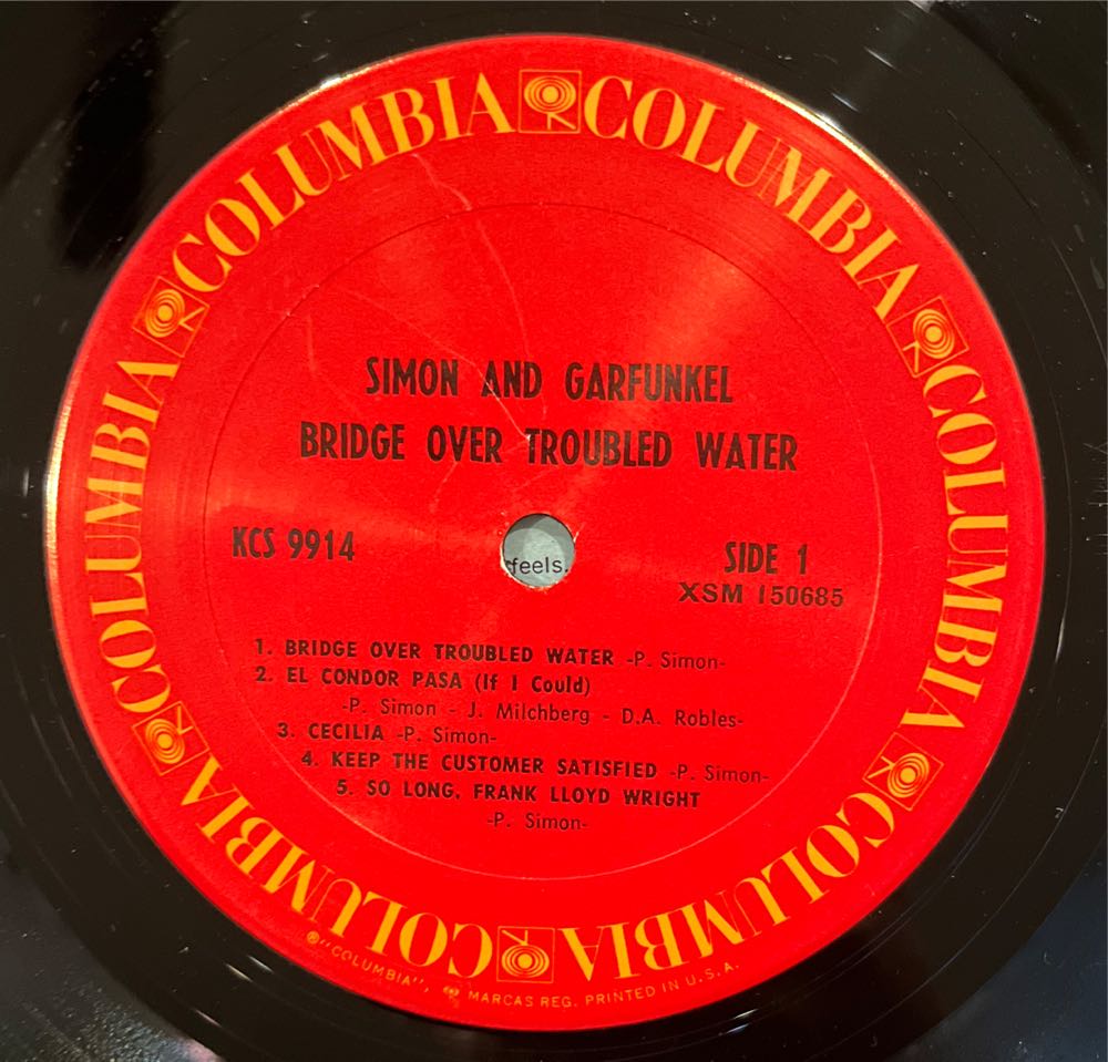 Bridge Over Troubled Water - Simon And Garfunkel (12”) music collectible - Main Image 3
