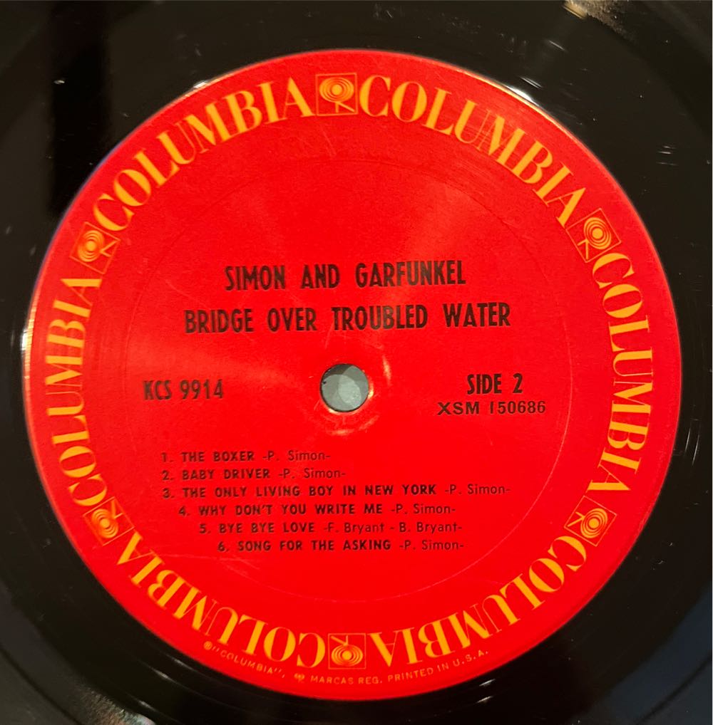 Bridge Over Troubled Water - Simon And Garfunkel (12”) music collectible - Main Image 4