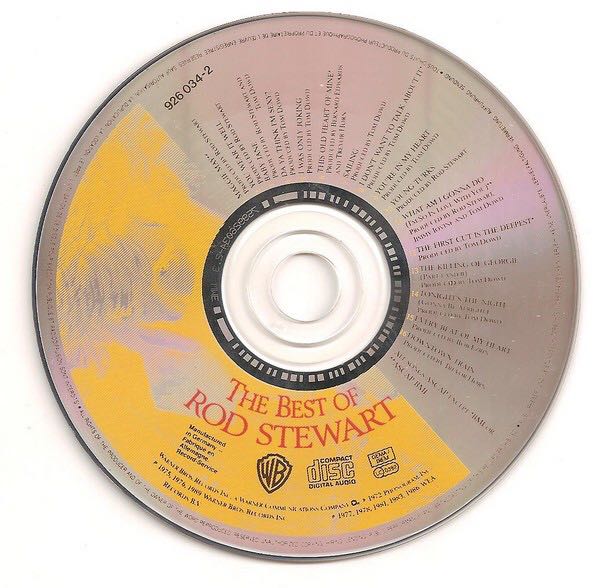 The Best Of Rod Stewart - Rod Stewart (CD - 73) music collectible [Barcode 075992603423] - Main Image 4