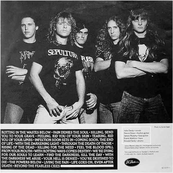 Cause Of Death - Obituary (CD - 41) music collectible [Barcode 016861937027] - Main Image 3