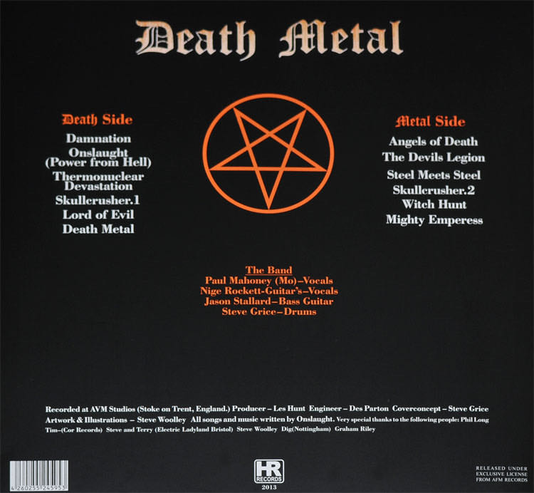 Power From Hell - Onslaught (CD) music collectible [Barcode 5028563144028] - Main Image 2