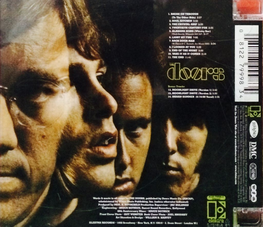 The Doors - Doors, The (CD - 44) music collectible - Main Image 2