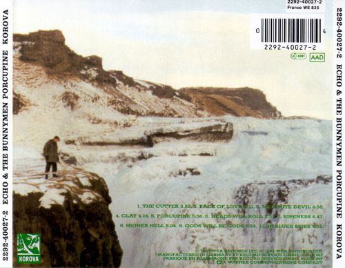 Porcupine - Echo & The Bunnymen (CD) music collectible [Barcode 825646116324] - Main Image 2