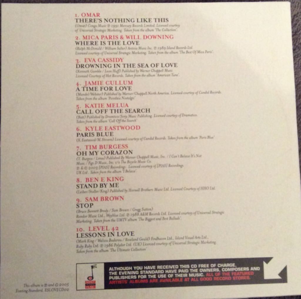 London Love - Various (CD) music collectible - Main Image 2