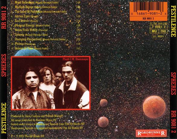 Spheres - Pestilence music collectible - Main Image 2